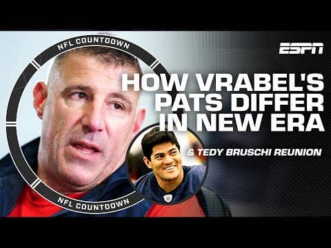 Mike Vrabel & Tedy Bruschi reminisce glory days in Patriots reunion | NFL Countdown