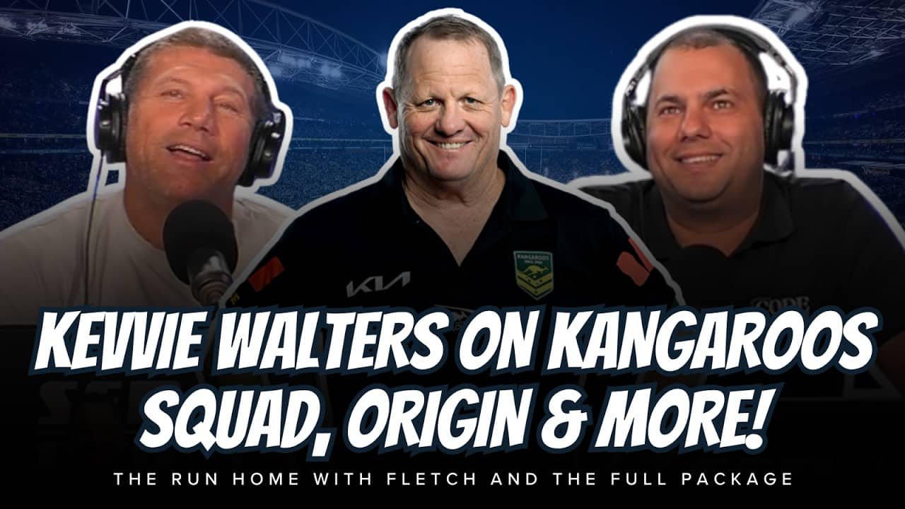 #NRL | KANGAROOS COACH KEVVIE WALTERS on Australia selections, Reece Walsh, Origin, Broncos & more!