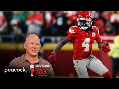 Rashee Rice, Nabers: What top fantasy WR is risky pick? | Fantasy Football Happy Hour | NFL on NBC