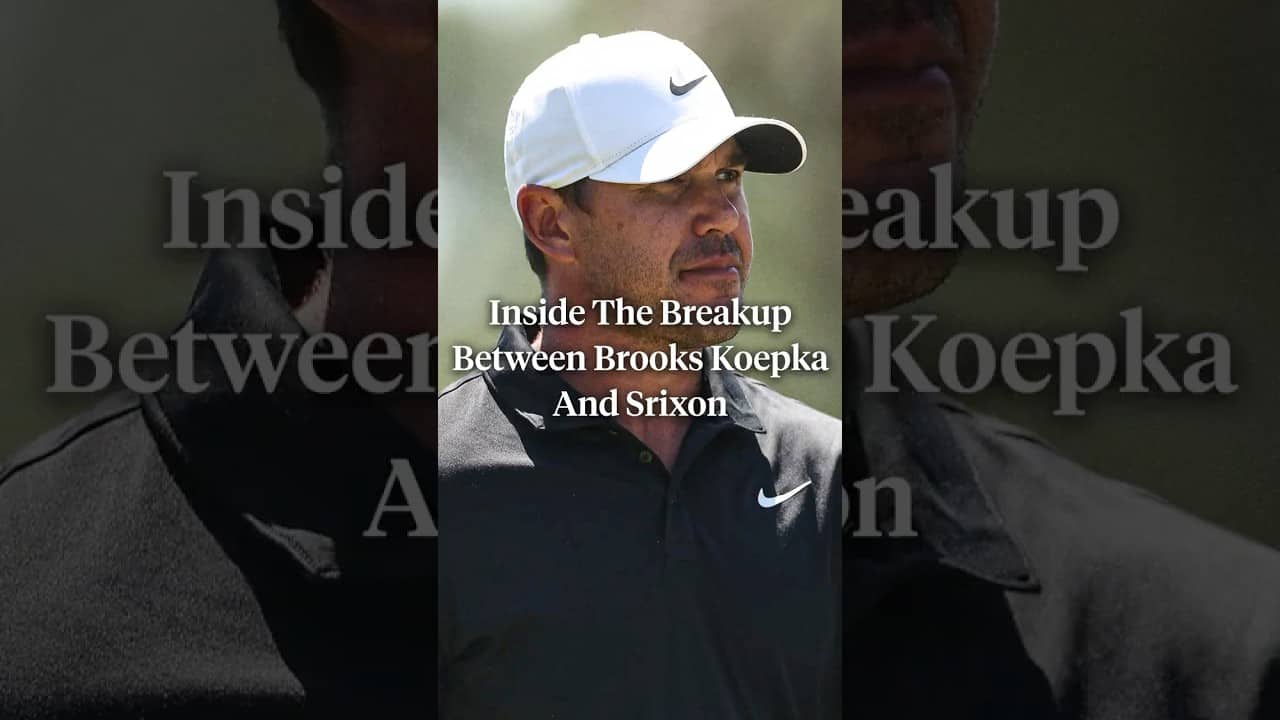 Here's why Brooks Koepka and Srixon are no more.