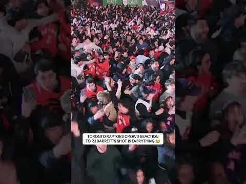 Can you imagine the vibes in Toronto right now 😁