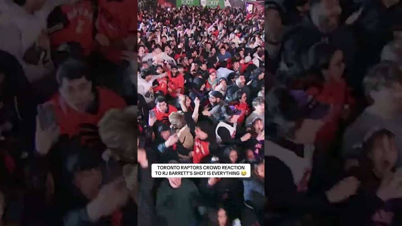 Can you imagine the vibes in Toronto right now 😁