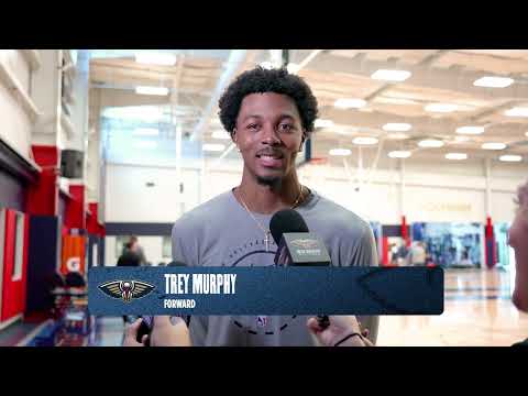 Trey Murphy III on his shoulder, goals for remainder of season | Pelicans Practice 2/19/26