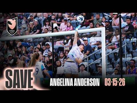 Angel City FC | Angelina Anderson Saves