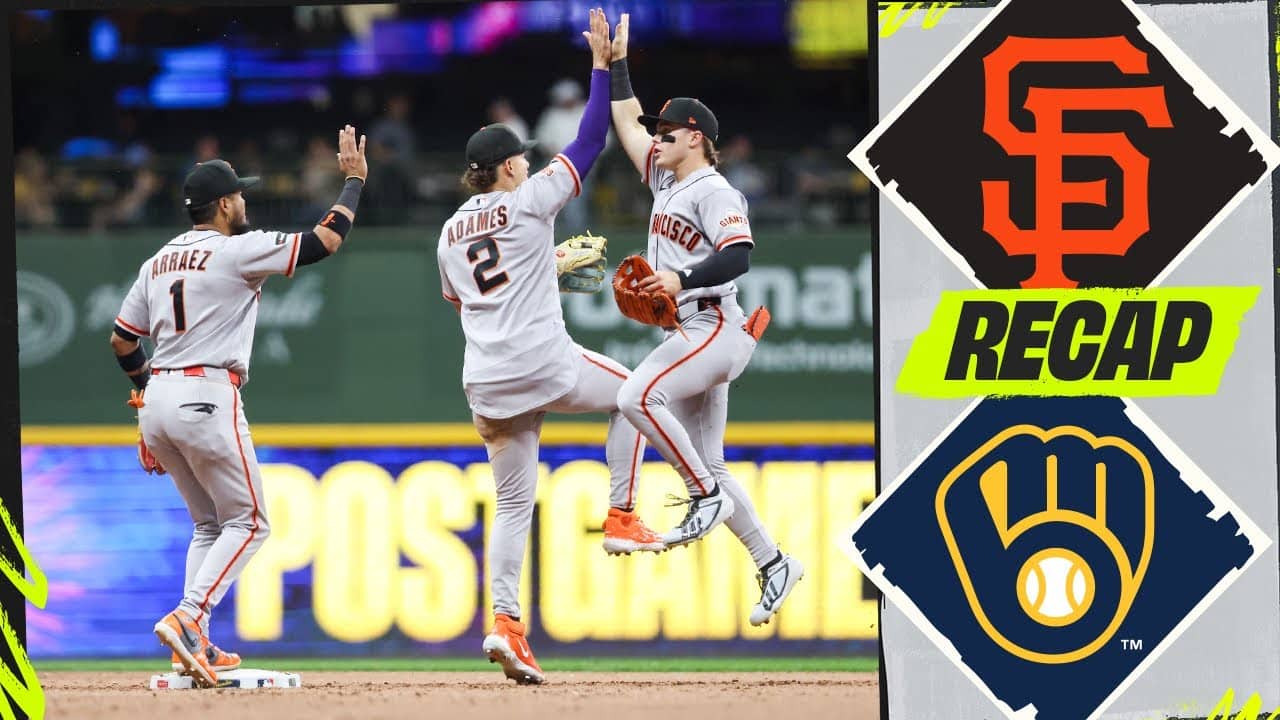 Giants vs. Brewers Game Highlights (6/3/26) | MLB Highlights