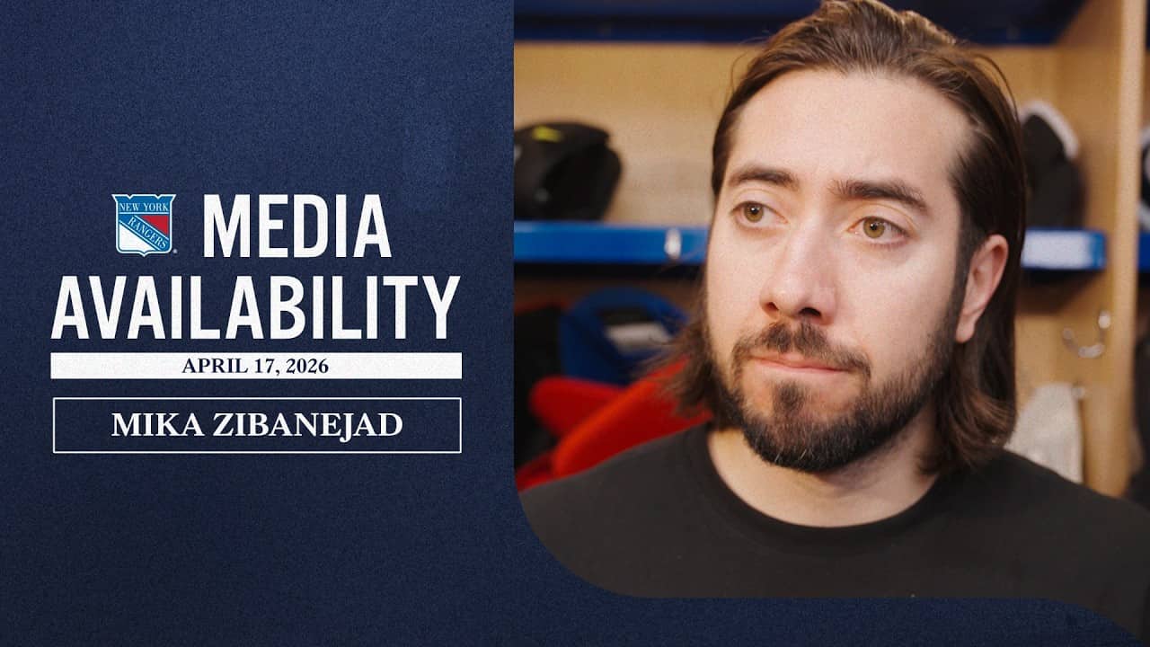 NYR 2026 Exit Day: Mika Zibanejad Media Availability | April 17, 2026