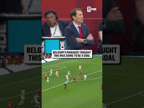 Rudi Garcia was ready to celebrate...