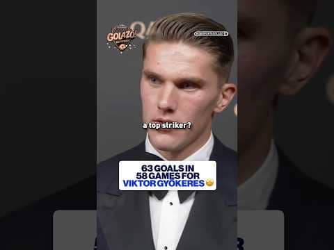 Viktor Gyökeres is your 2025 Gerd Müller Award winner 🏆