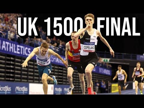 Racing the UK INDOOR 1500m FINAL (World Indoor Championships Trial)