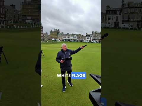POV -  Playing The 1st hole on The Old Course Reversed at St Andrews