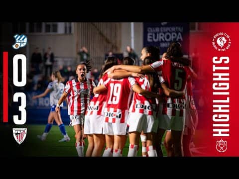 RESUMEN I CE Europa 0-3 Athletic Club | 1/8 Copa 2025/26