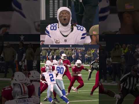 CeeDee's reaction to Marv's TD 🤧