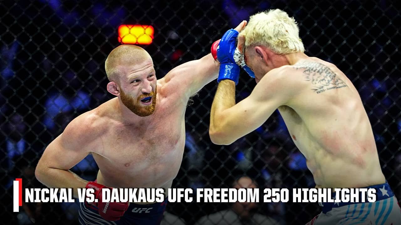 UFC Freedom 250 Highlights: Bo Nickal vs. Kyle Daukaus | ESPN MMA