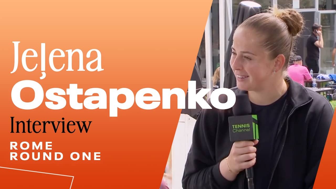Jelena Ostapenko reflects on what it felt like winning Roland Garros at 19 | 2026 Rome