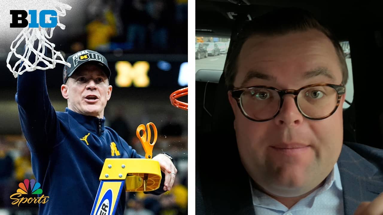 Dusty May reportedly leaving Michigan for Dallas Mavericks is 'stunning' - John Fanta | NBC Sports
