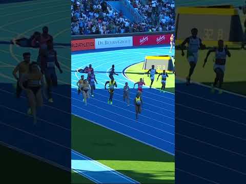 Jamaica storm to 2ND WORLD RECORD in 2 days in the mixed 4x100m with 39.62 #WorldRelays