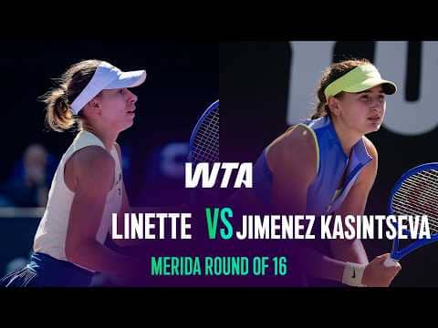 Magda Linette vs. Victoria Jimenez Kasintseva | 2026 Merida Round of 16 | WTA Match Highlights