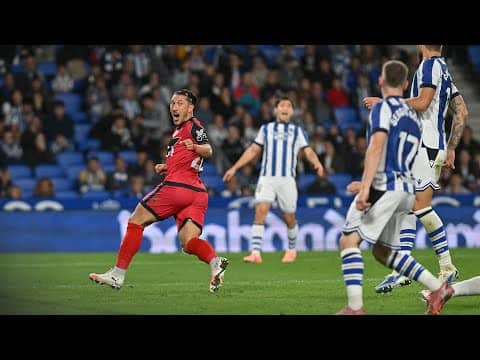 Real Sociedad vs  Rayo Vallecano  Game Highlights