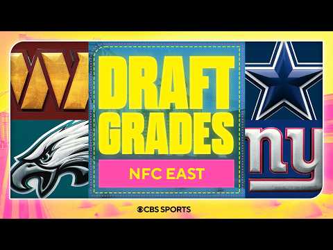 Draft Grades for EACH NFC East team | 2026 NFL Draft