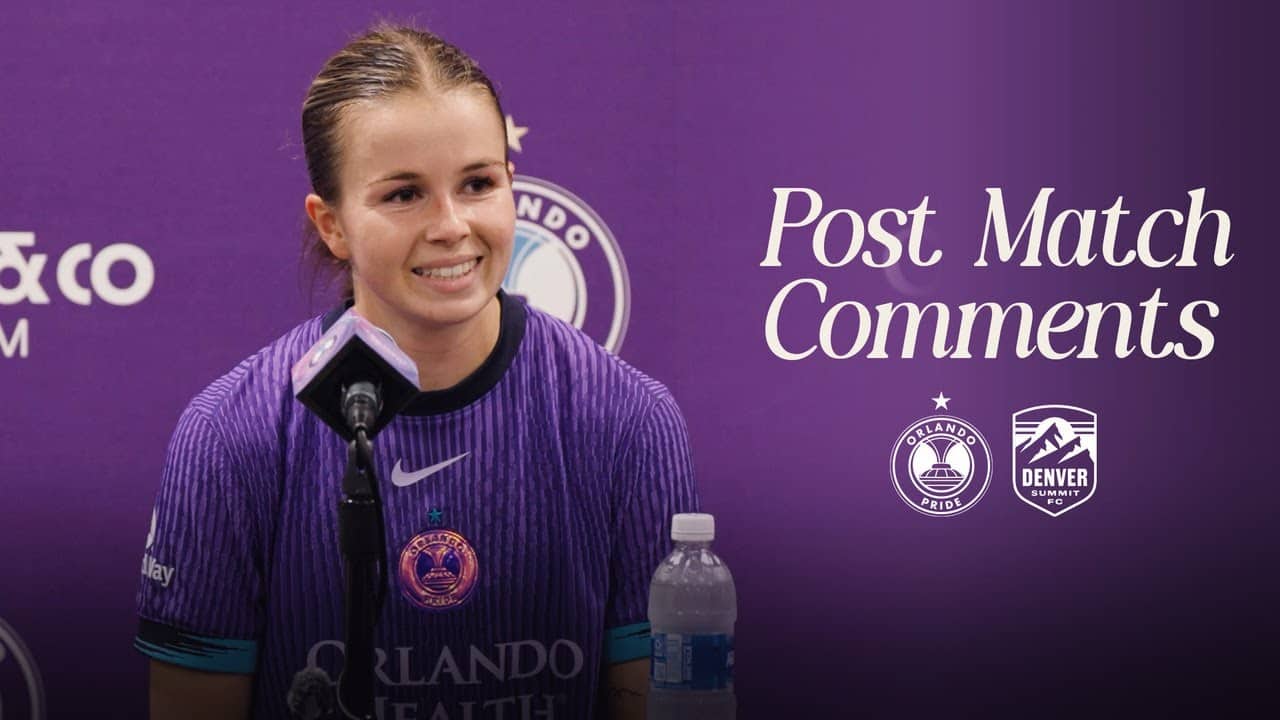 Cori Dyke | 2026 Post-Game Comments | Orlando Pride vs Denver Summit