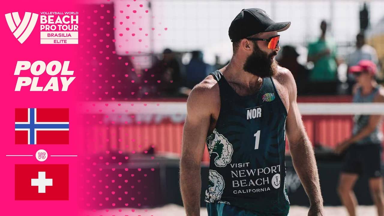 Mol, H./Berntsen vs. Krattiger/Dillier - Pool Play Highlights | Brasilia 2026 #BeachProTour