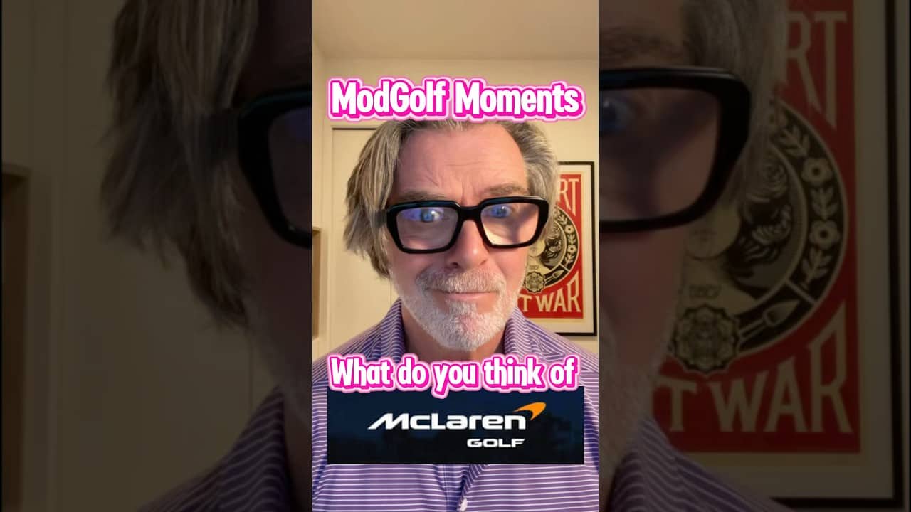 McLaren Golf launches in April. What are your thoughts on this? #modgolfmoment