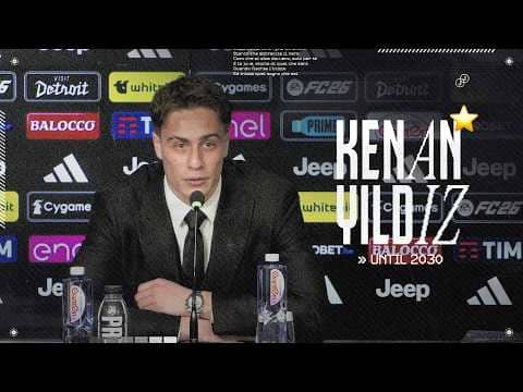 "I LOVE JUVENTUS" - KENAN YILDIZ RENEWS UNTIL 2030 | PRESS CONFERENCE🎙️