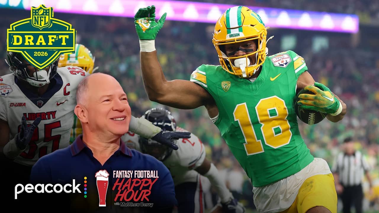 Kenyon Sadiq is a mid-tier TE2 for New York Jets | Fantasy Football Happy Hour | NFL on NBC
