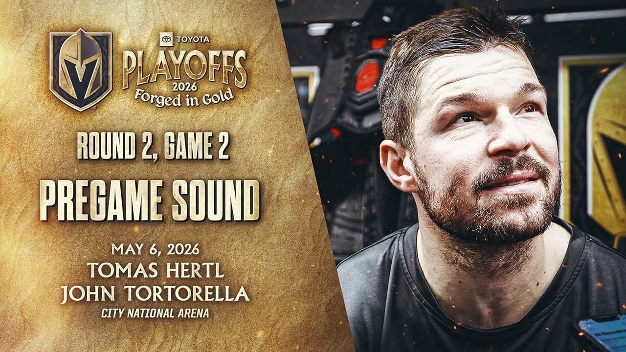 🎥 Round 2, Game 2 PREGAME SOUND: Hertl & Tortorella