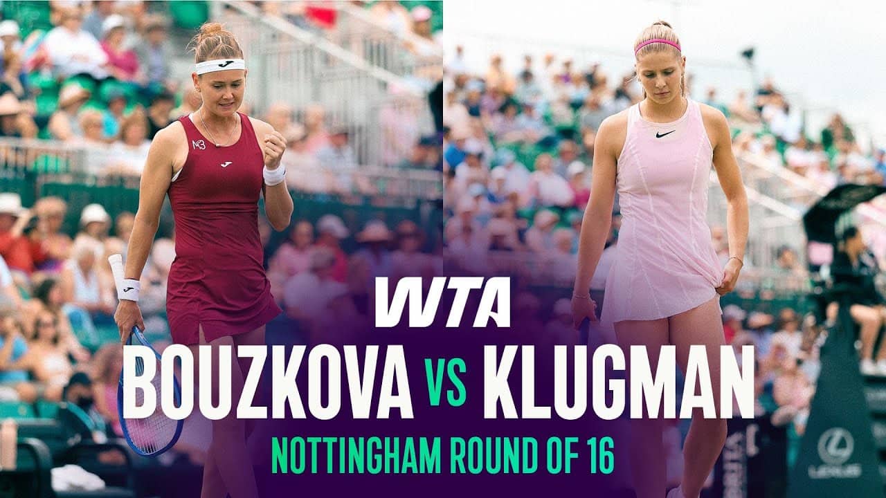 Marie Bouzkova vs. Hannah Klugman | 2026 Nottingham Round of 16 | WTA Match Highlights
