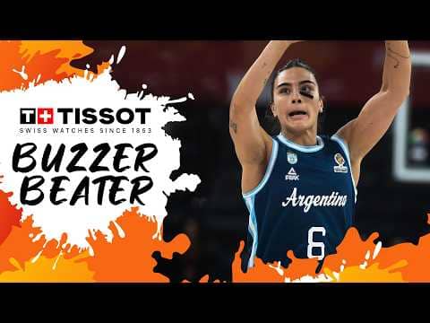 Laila Raviolo 🇦🇷 | 🚨 TISSOT Buzzer Beater | #FIBAWWC 2026 Qualifying Tournament