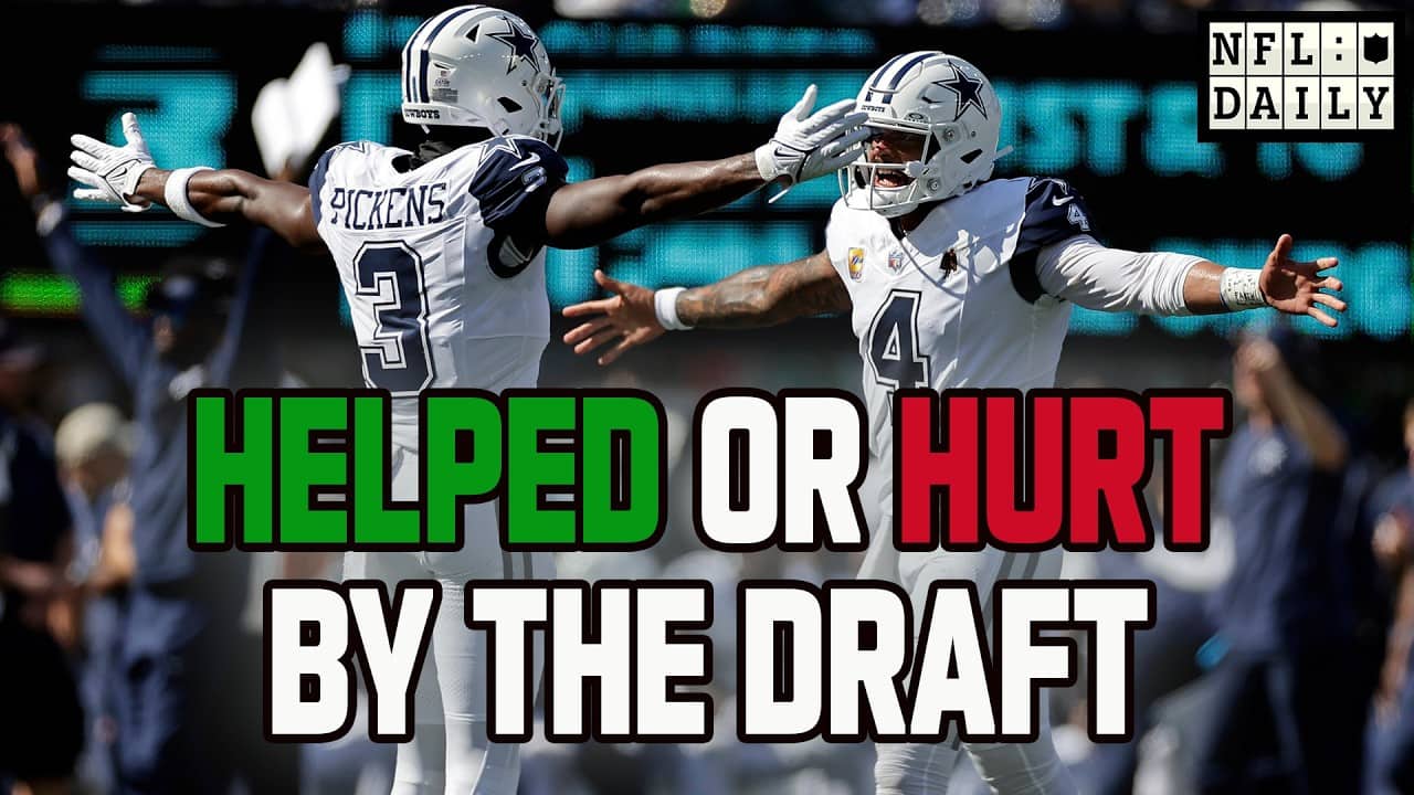 9 Players Helped and 9 Players Hurt by The Draft | Stafford, Pickens, Lamar, Jayden and more!