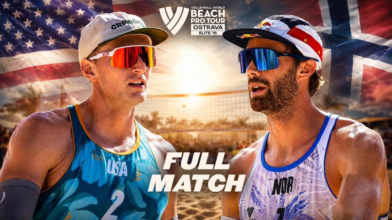 Mol/Sorum 🇳🇴 vs. Schalk/Shaw 🇺🇸 | Full Match - Beach Pro Tour Ostrava 2025 | Elite