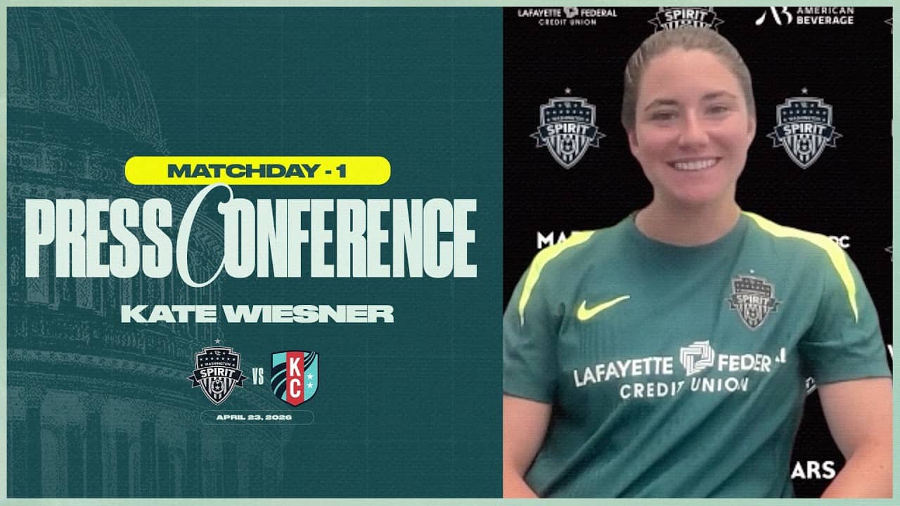 Kate Wiesner Matchday -1 Press Conference | Week 5 vs Kansas City Current | 04.23.26