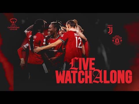 Juventus v Manchester United Women | LIVE Watchalong! 🔴