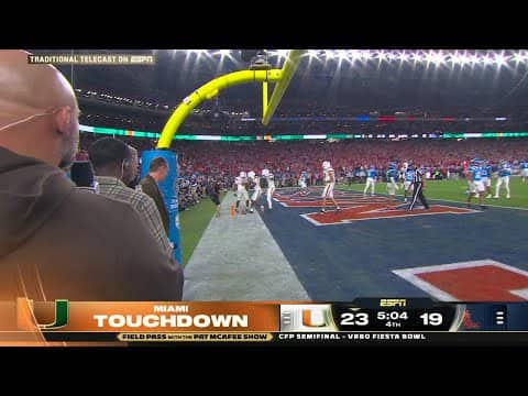 Malachi Toney storms into end zone for TD in 4th quarter | Field Pass with The Pat McAfee Show