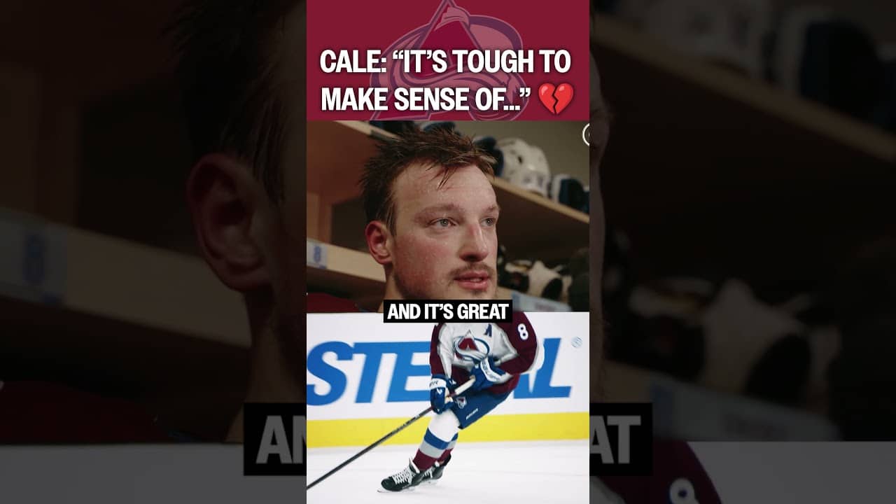 Cale left it ALL on the ice in the WCF 😓