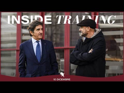 IL PRESIDENTE CAIRO E IL DIRETTORE SPORTIVO PETRACHI AL FILADELFIA | INSIDE TRAINING | 10 DICEMBRE 🏃