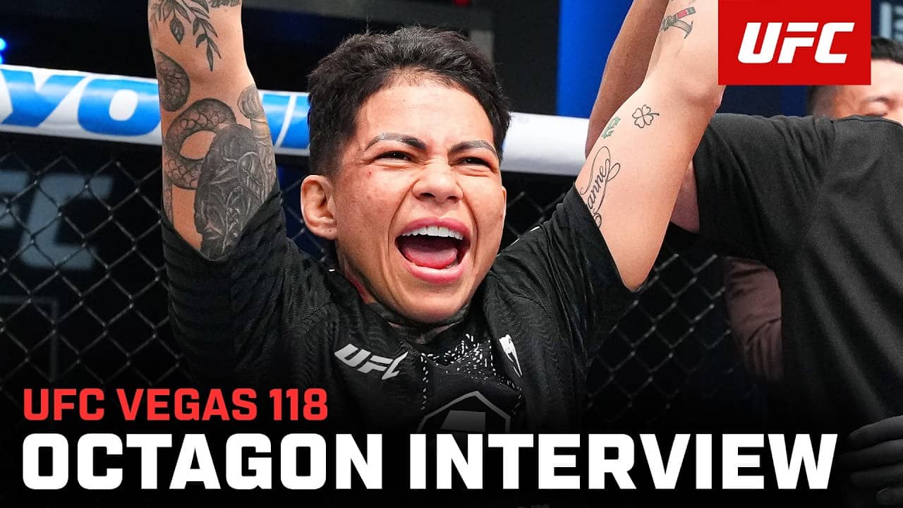 Ketlen Souza Octagon Interview | UFC Vegas 118