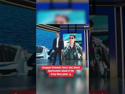 Dad came to help Gary Striewski in the Army-Navy argument with Randy Scott 😂