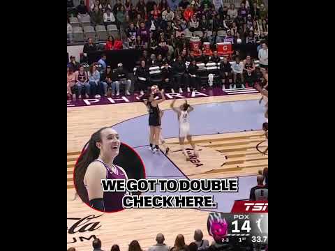Marina Mabrey really checked with the broadcast mid-game 😂