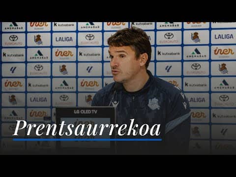 RUEDA DE PRENSA 13:15 | Jon Ansotegi | Real Zaragoza - Sanse