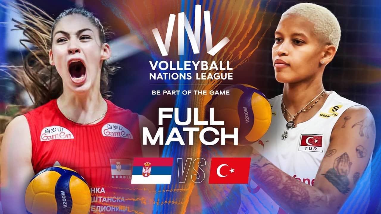 Serbia 🇷🇸 vs. Türkiye 🇹🇷 | VNL 2025 - Full Match | Week 3