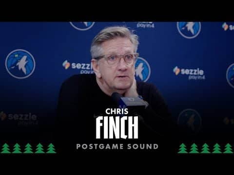 “We Were Able To Claw Back“ | Chris Finch Postgame Sound | 12.2.25