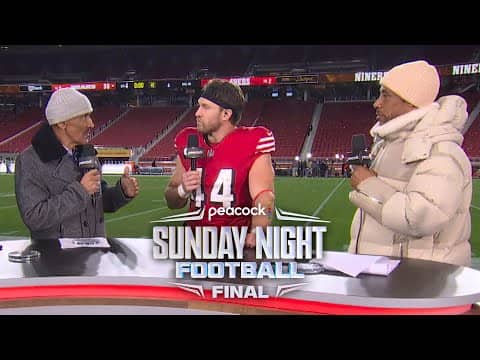 Kyle Juszczyk: 49ers were 'charged up' by Brock Purdy's energy | PSNFF | NFL on NBC