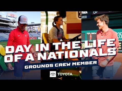 Grounds Crew For The Washington Nationals | Day In The Life