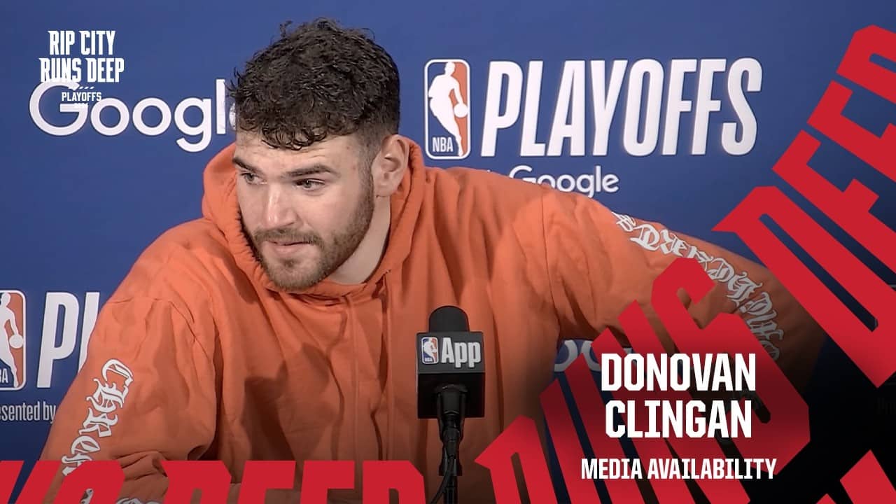 Donovan Clingan Talks Trail Blazers Season | Portland Trail Blazers | April 28, 2026