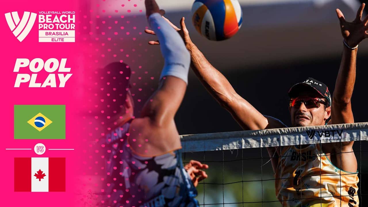Andre/Renato vs. Schachter/Pickett - Pool Play Highlights | Brasilia 2026 #BeachProTour