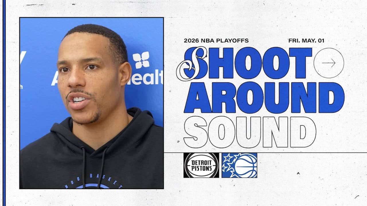 SHOOTAROUND SOUND: DETROIT PISTONS VS.ORLANDO MAGIC  | COACH MOSE, DESMOND BANE & WENDELL CARTER JR.