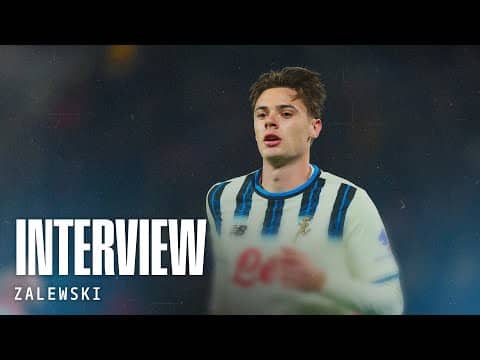 Cremonese-Atalanta 1-1 | Nicola Zalewski: "Continuiamo a lavorare" - ENG SUBs